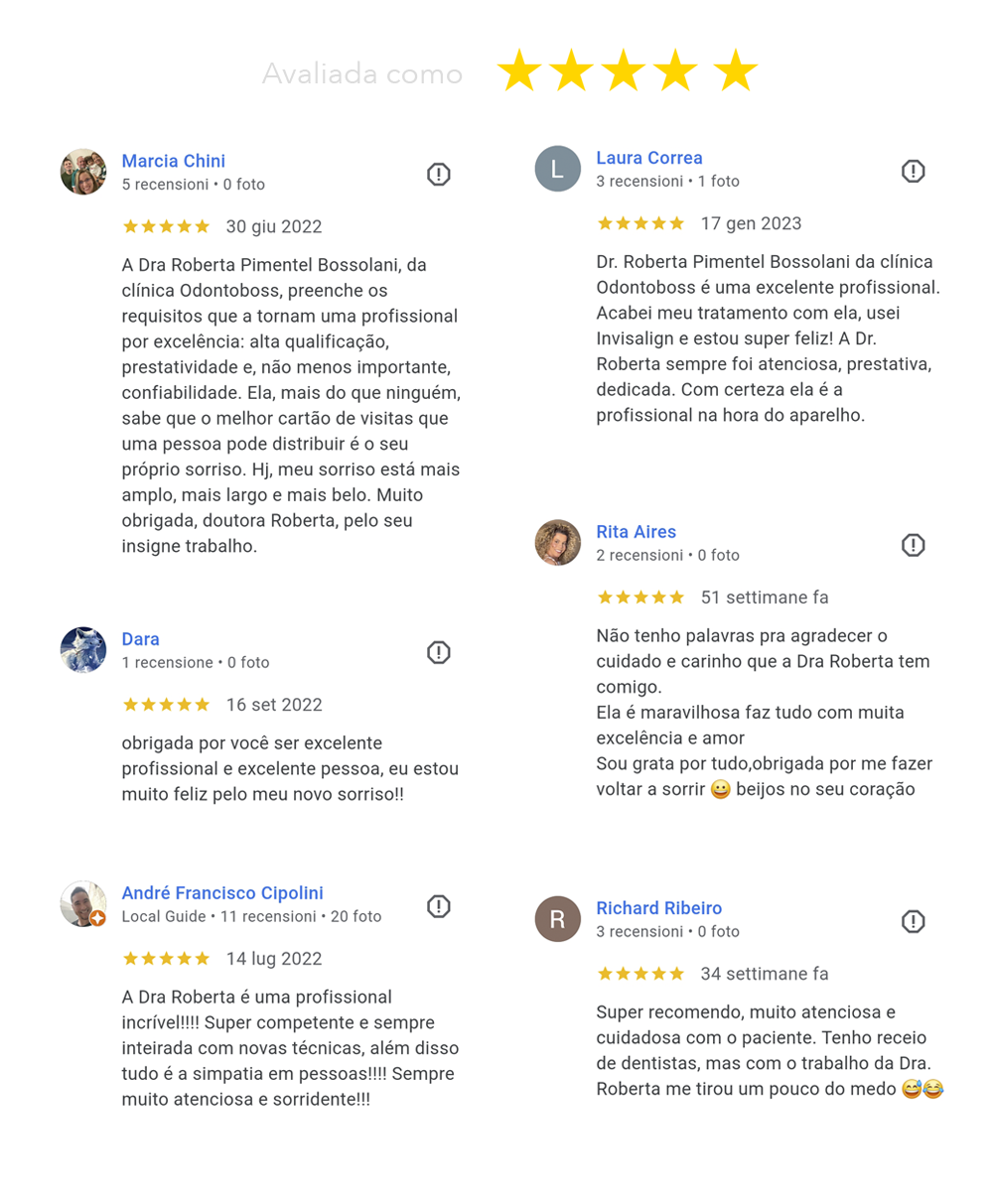 Depoimentos para Roberta Bossolani - Liberte-se